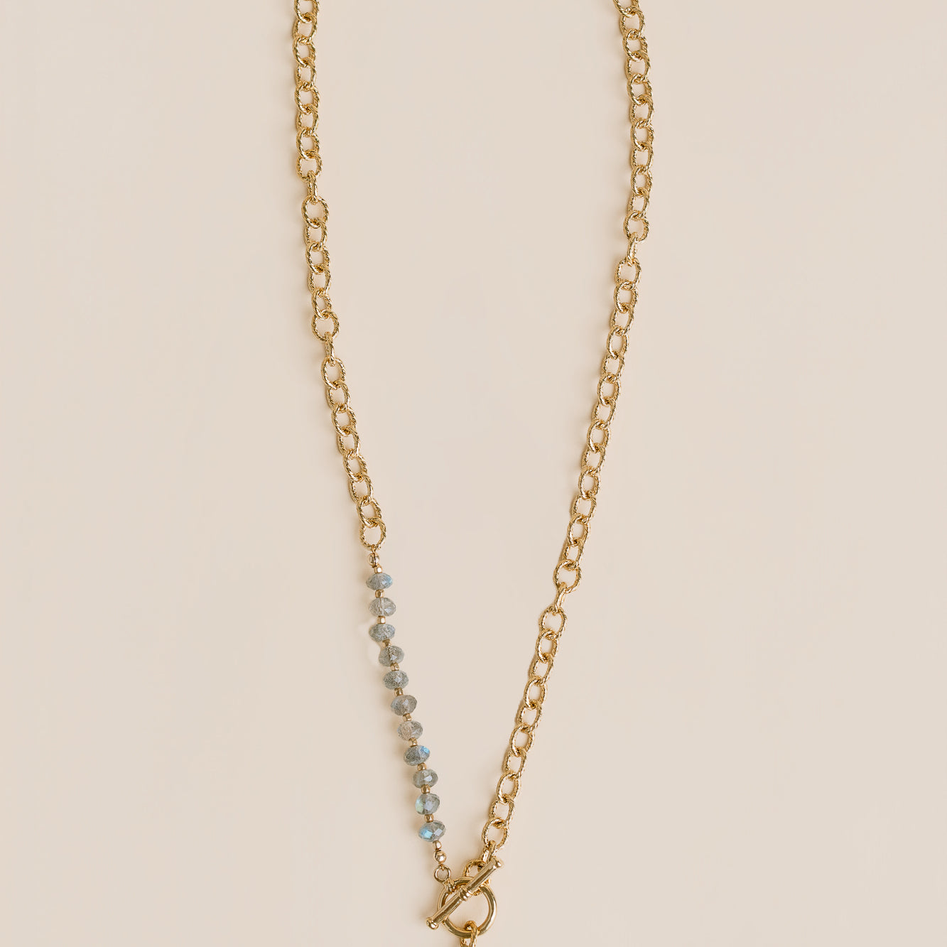 Teardrop Labradorite Necklace