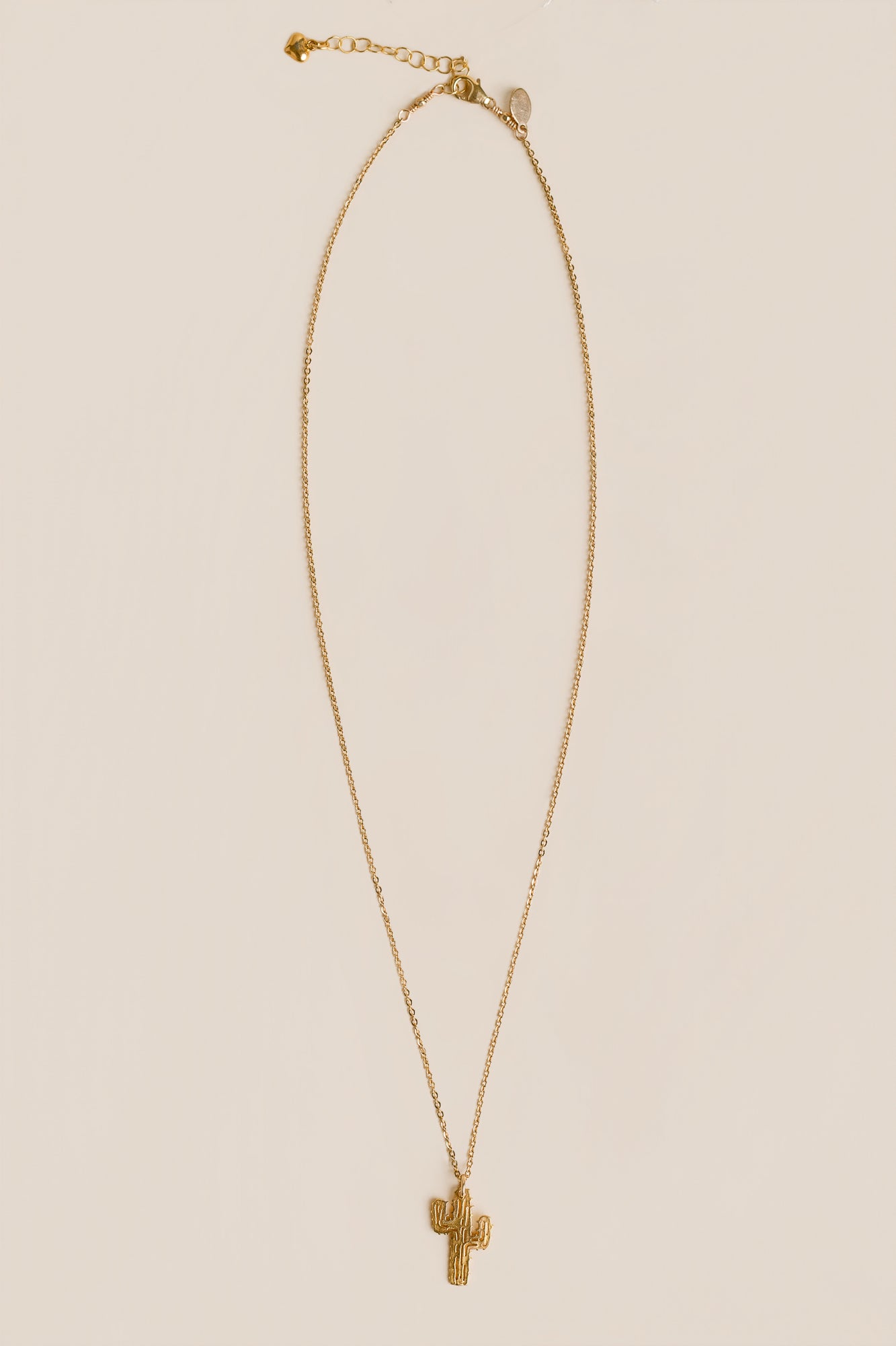 Cactus Charm Necklace