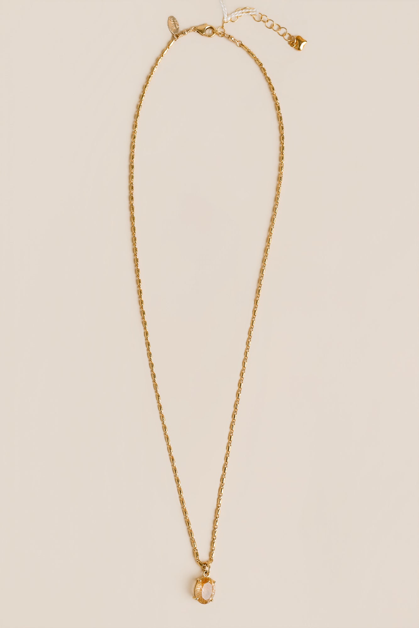 Lisa Marie Jewelry Quartz Charm Necklace