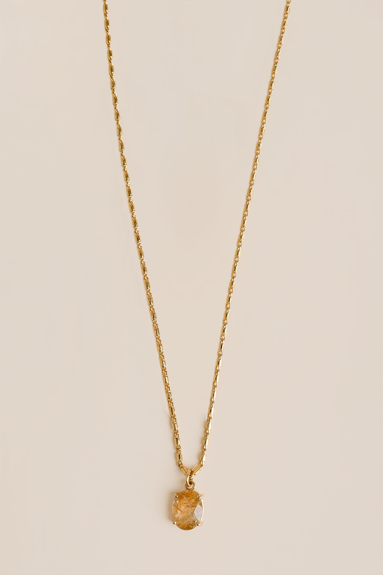 Lisa Marie Jewelry Quartz Charm Necklace