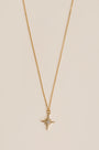 Lisa Marie Jewelry CZ Star Charm Necklace