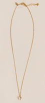 Lisa Marie Jewelry CZ Mini Butterfly Charm Necklace