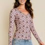 Johnny Was Lindley Reversible Mesh Long Sleeve Tee