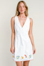 MINKPINK Santorini Embroidered Dress
