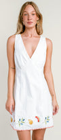 MINKPINK Santorini Embroidered Dress