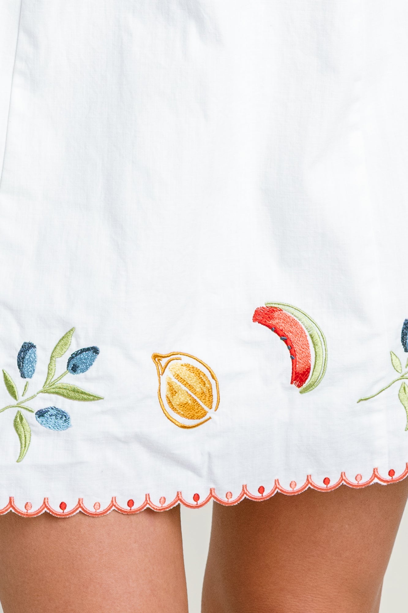MINKPINK Santorini Embroidered Dress