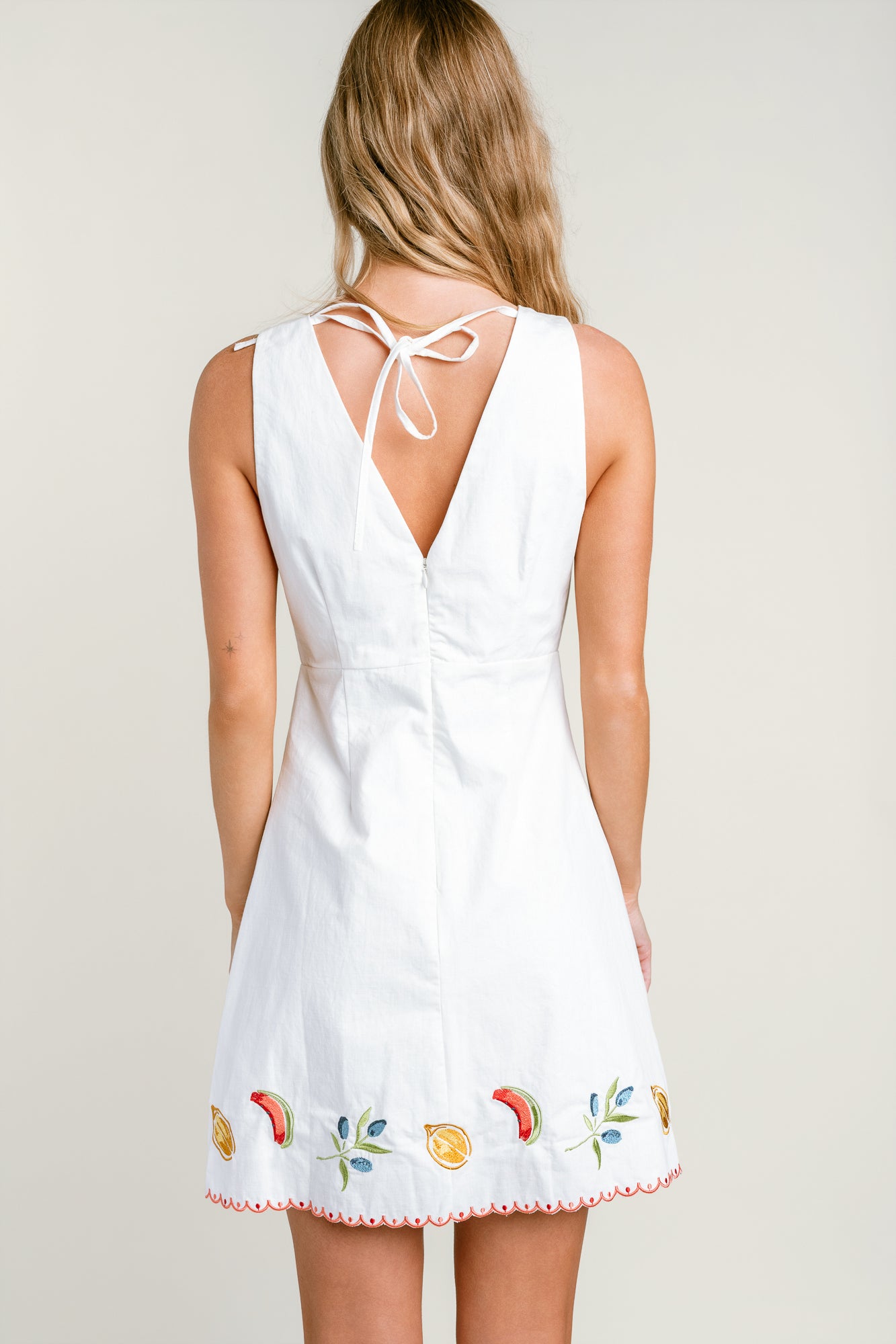 MINKPINK Santorini Embroidered Dress
