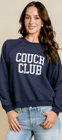 Couch Club Raglan Crew