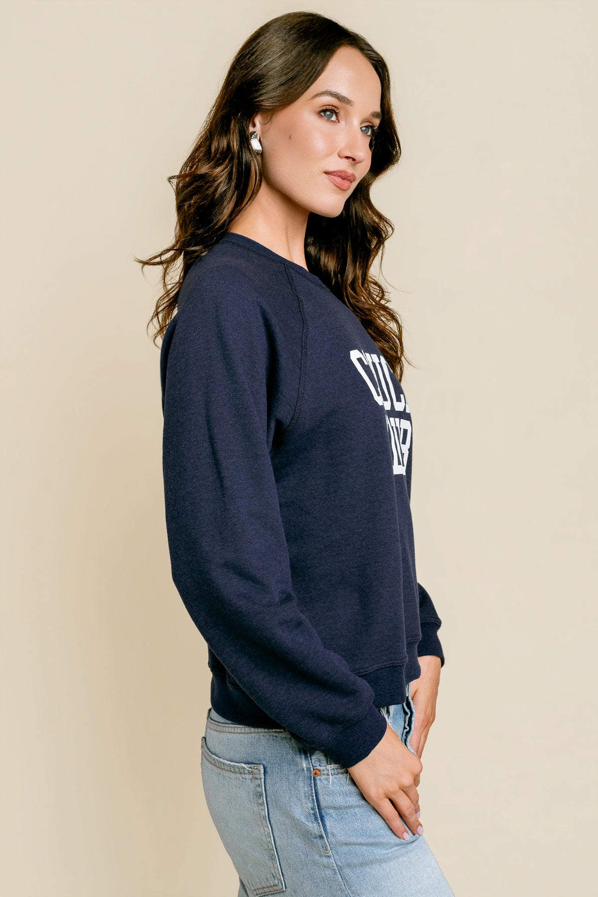 Couch Club Raglan Crew
