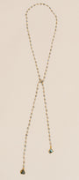 Labradorite Tie Necklace