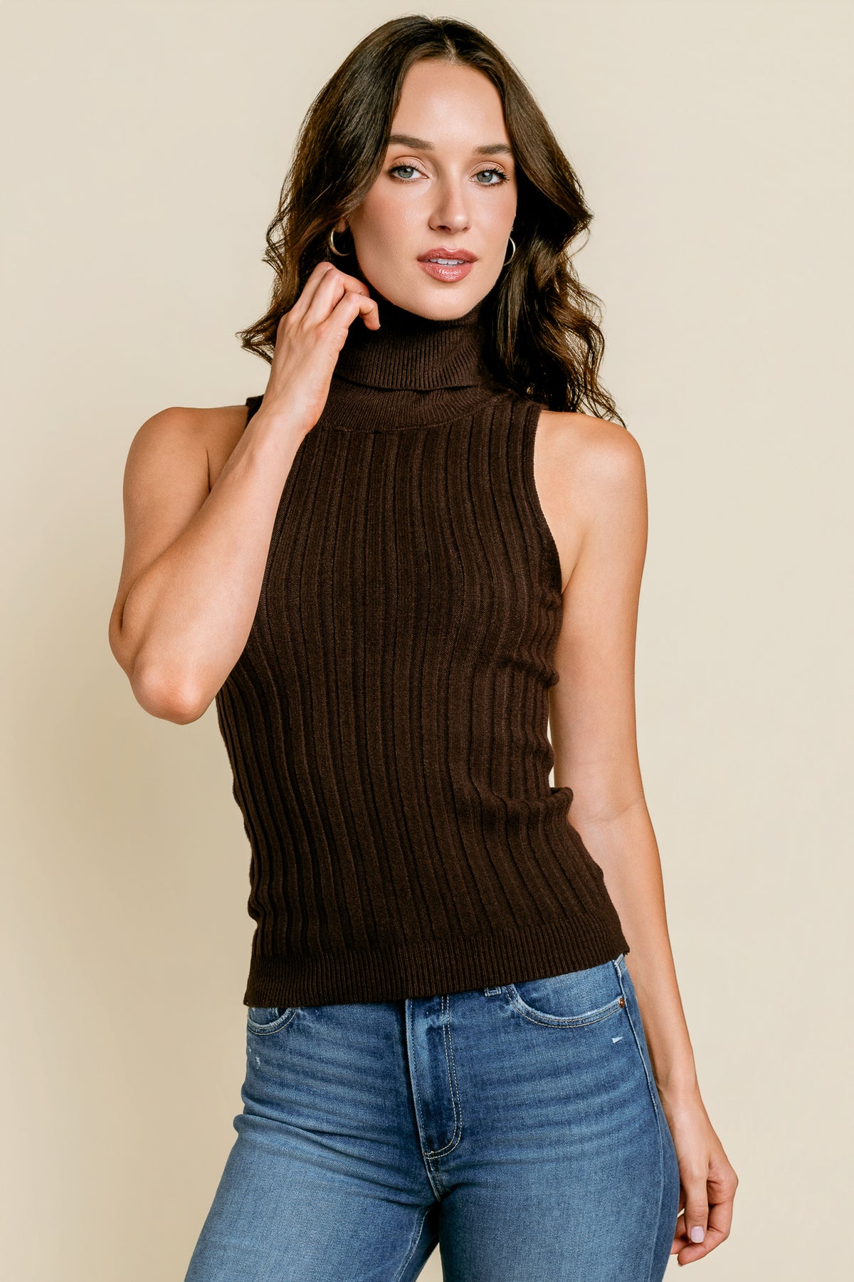 Ben Turtleneck Knit Top