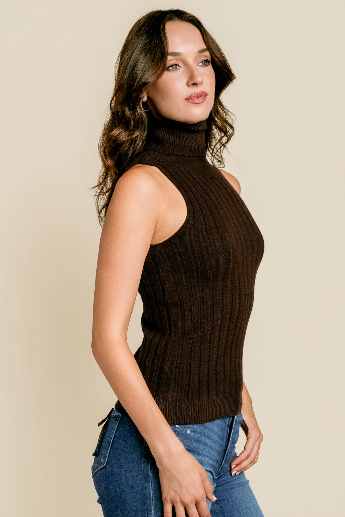 Ben Turtleneck Knit Top