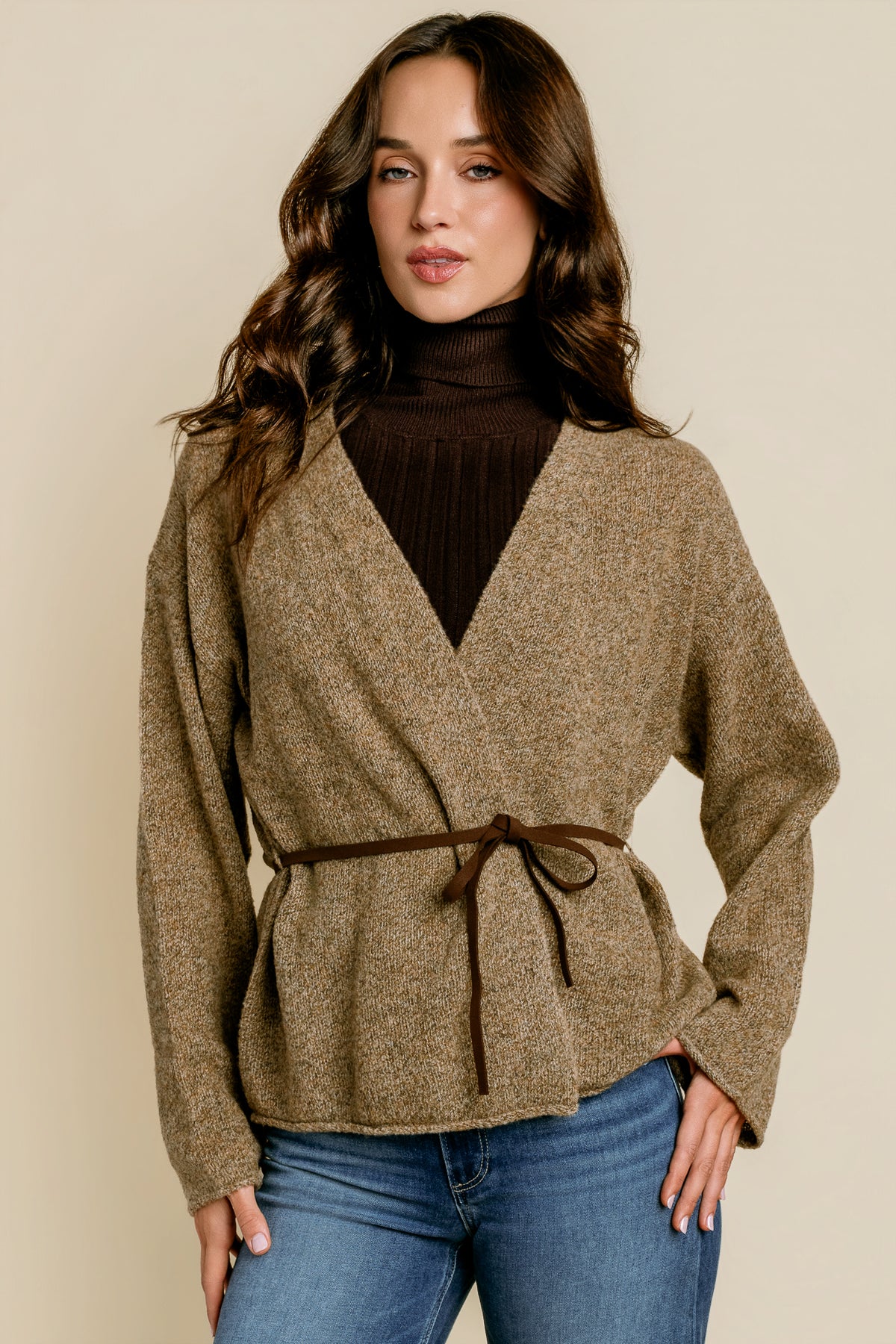 Alina Belted Cardigan