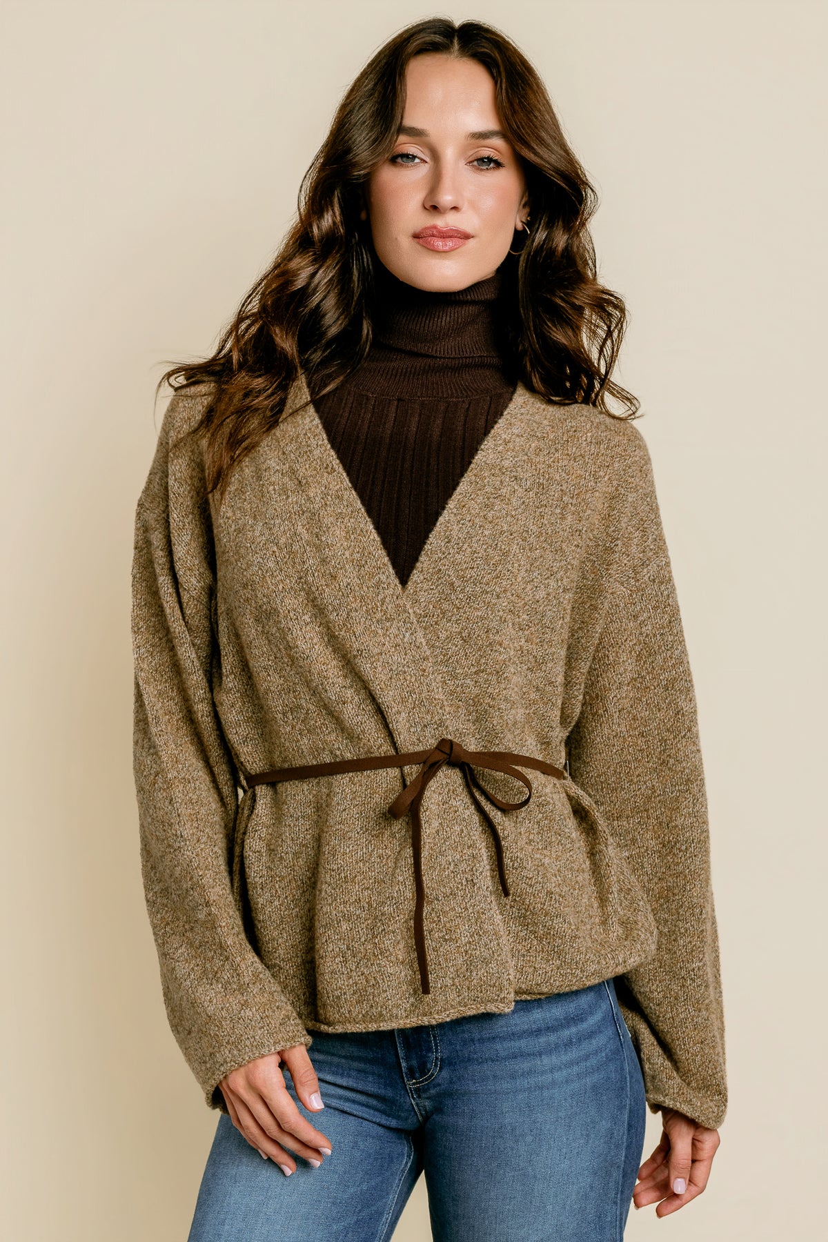 Alina Belted Cardigan