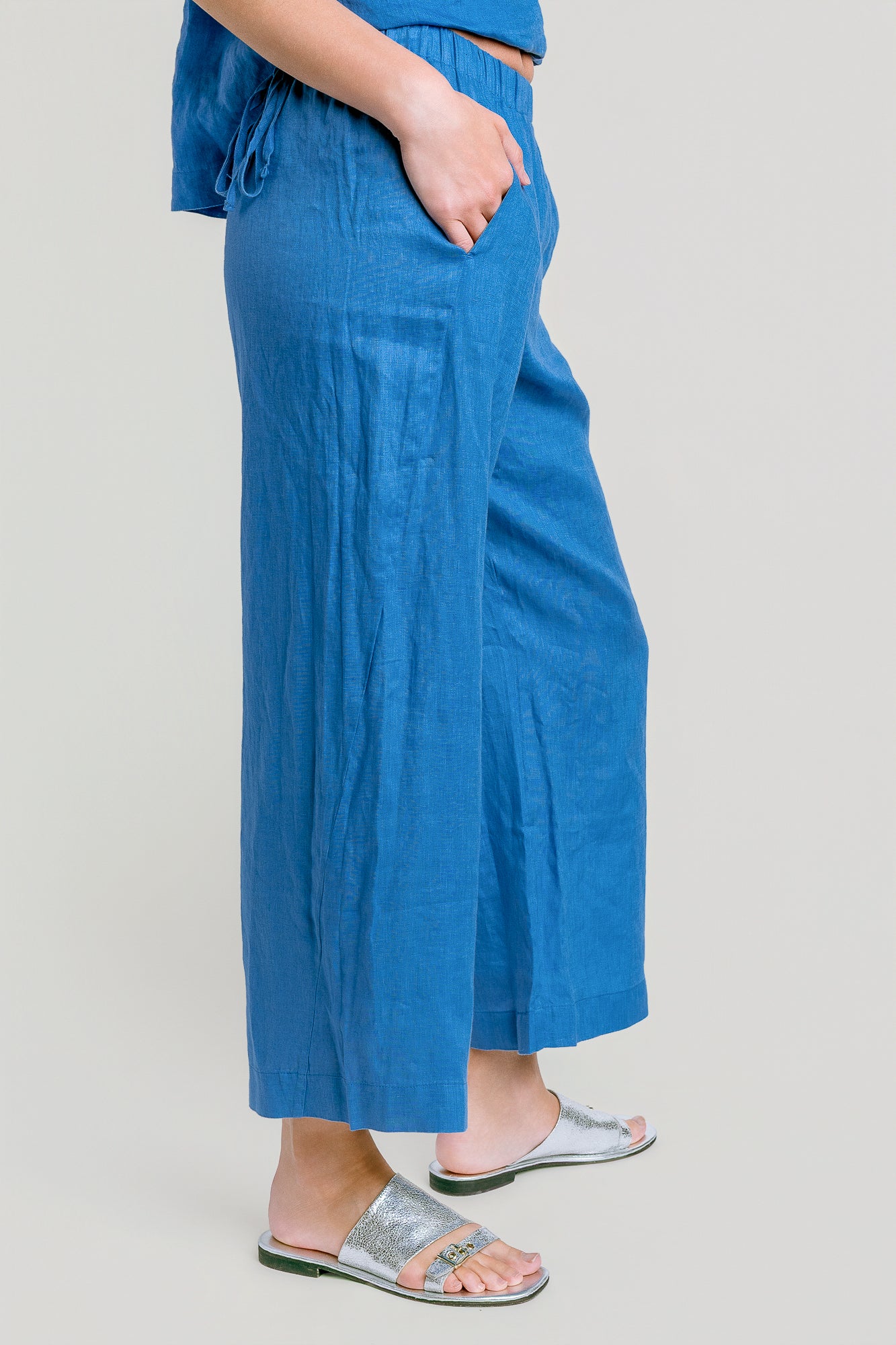 Lola Linen Straight Pant