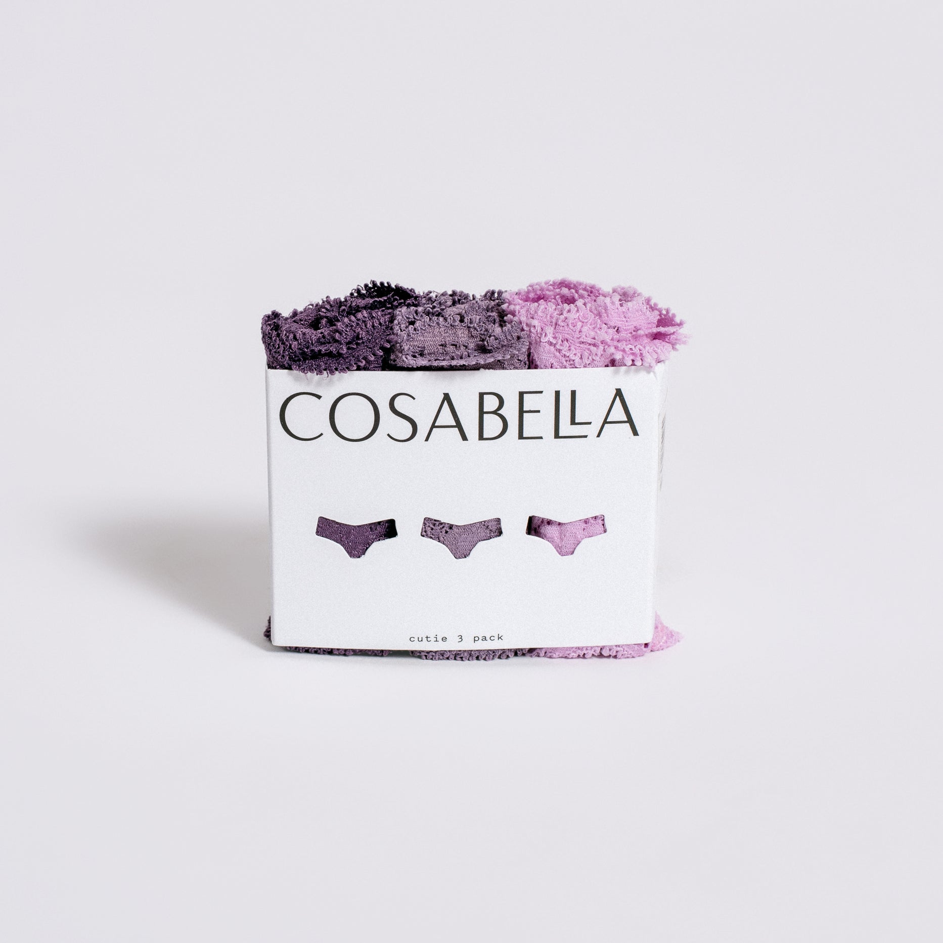 Cosabella Cutie Low Rise Thong 3-Pack