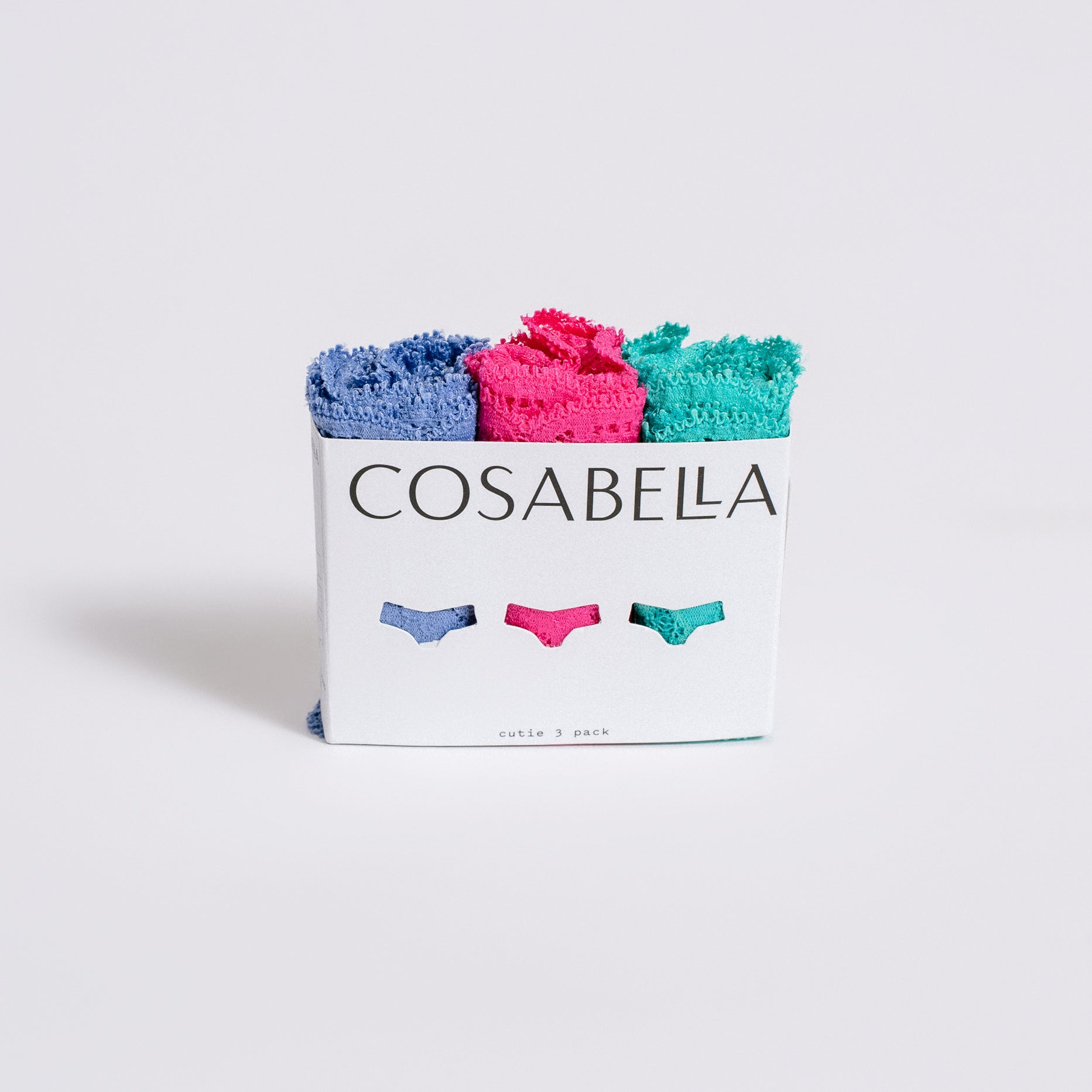 Cosabella Cutie Low Rise Thong 3-Pack