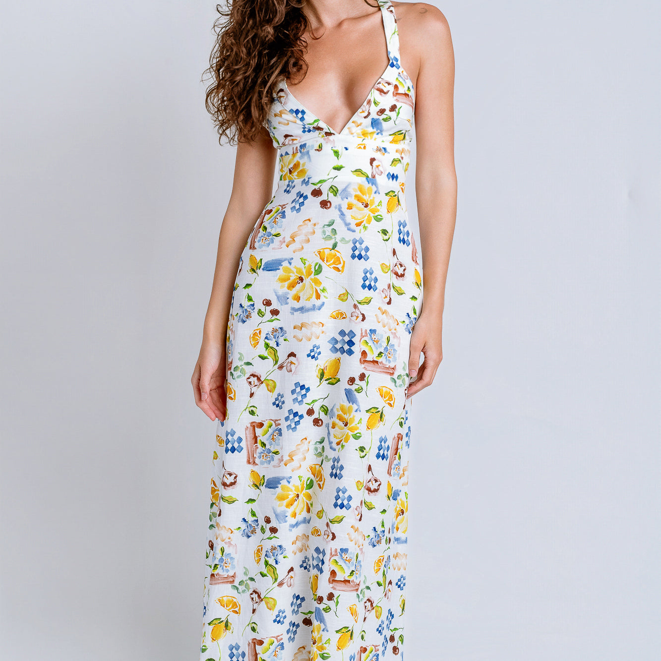 MINKPINK Riviera Cross Back Midi