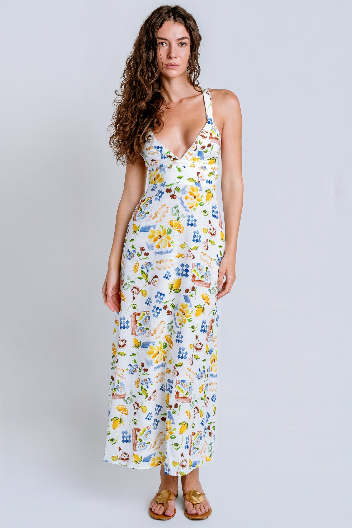 MINKPINK Riviera Cross Back Midi