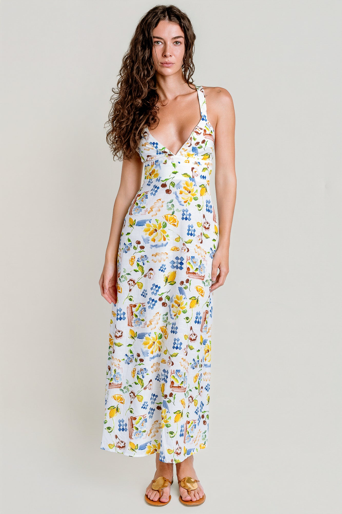Riviera Cross Back Midi
