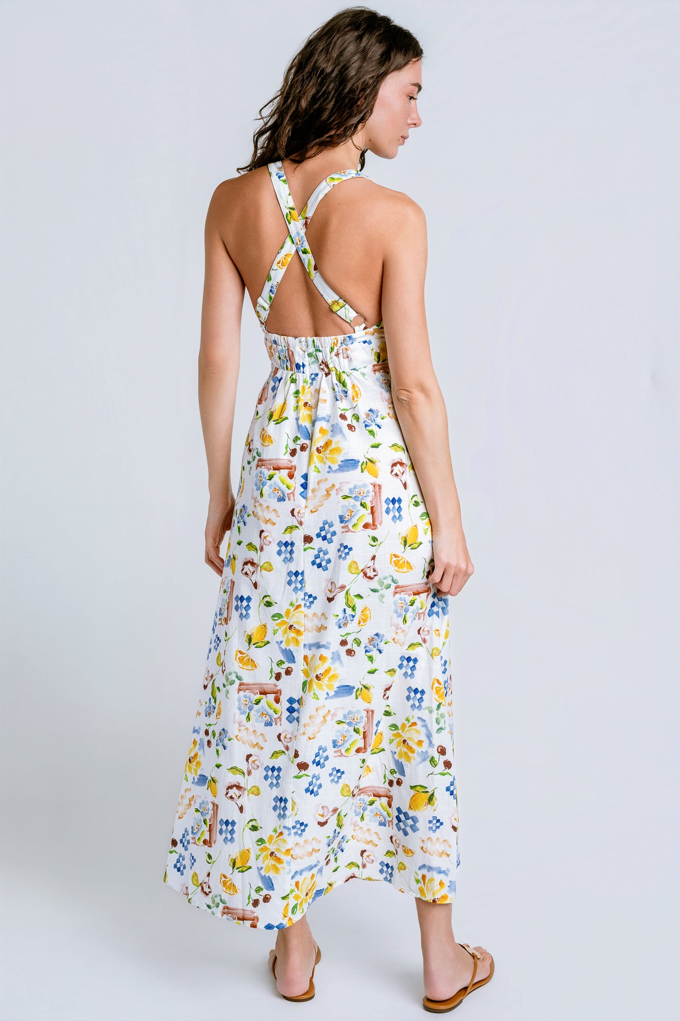 MINKPINK Riviera Cross Back Midi