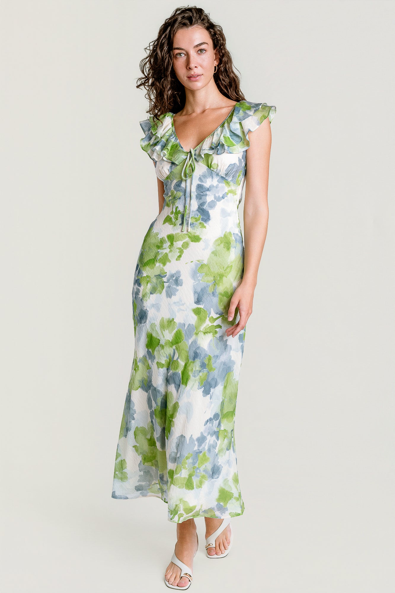 MINKPINK Carrie Ruffled Midi