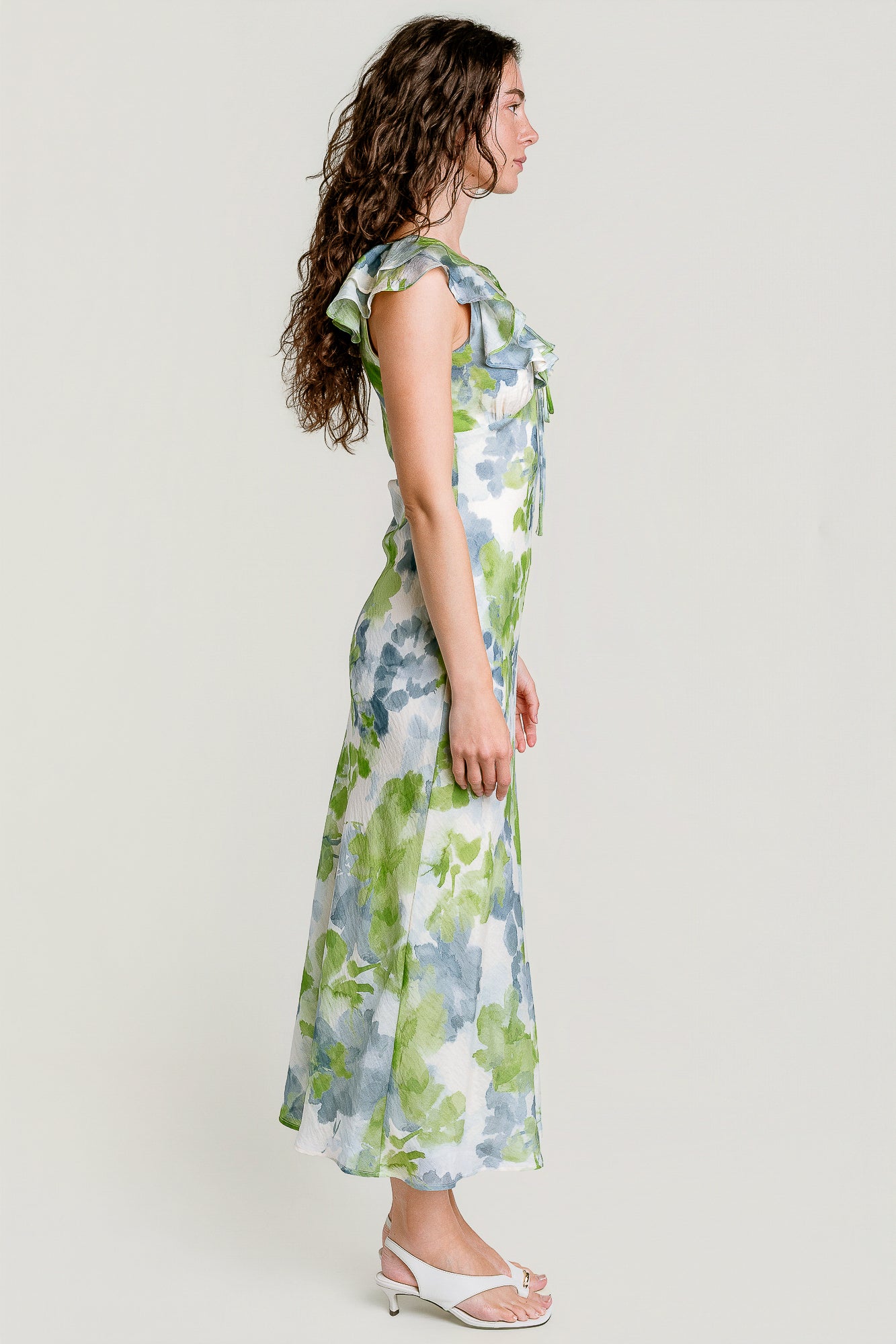 MINKPINK Carrie Ruffled Midi