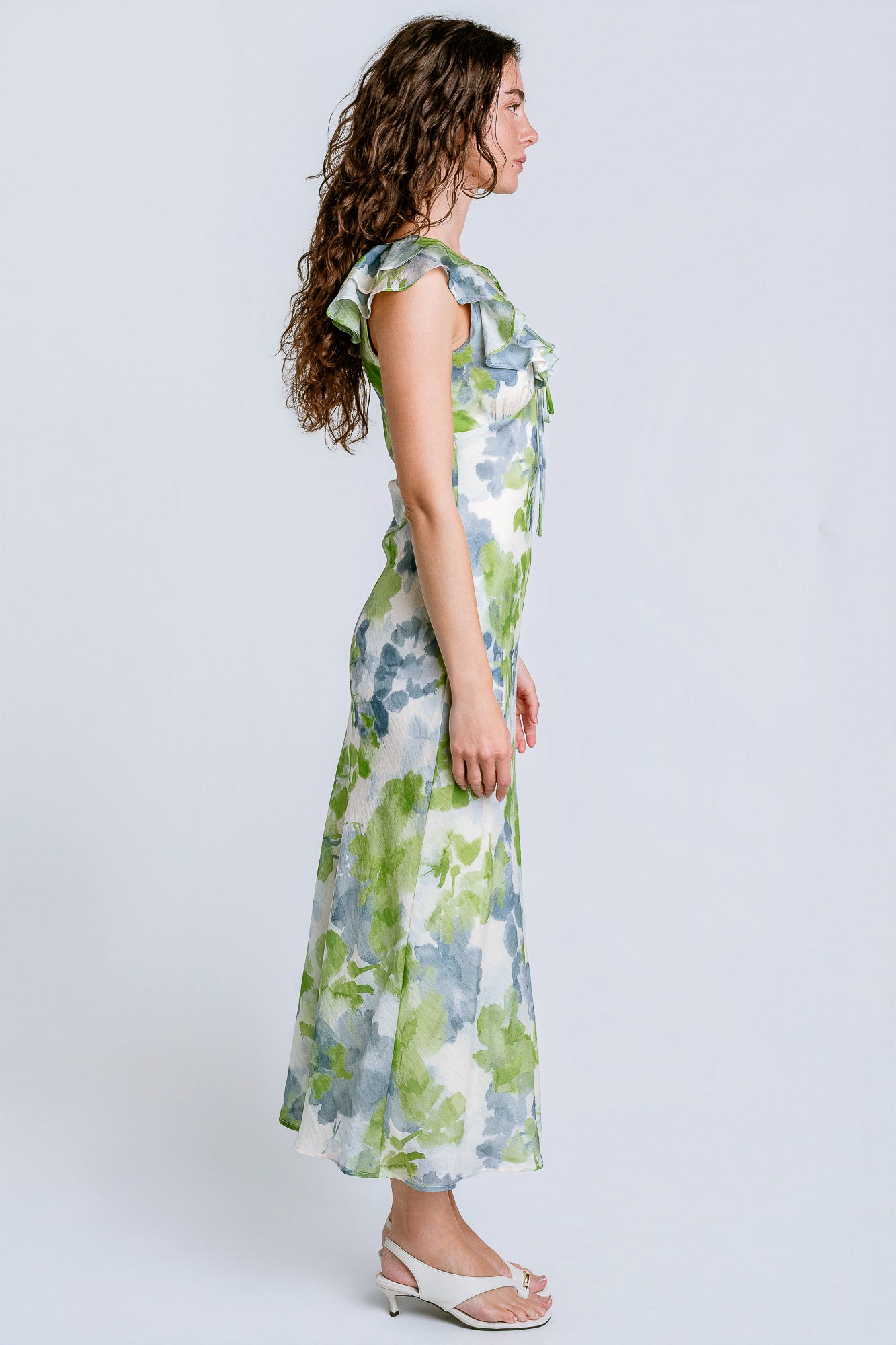 MINKPINK Carrie Ruffled Midi