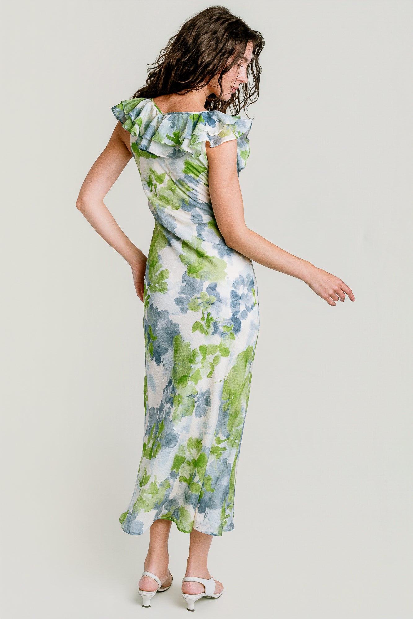 MINKPINK Carrie Ruffled Midi