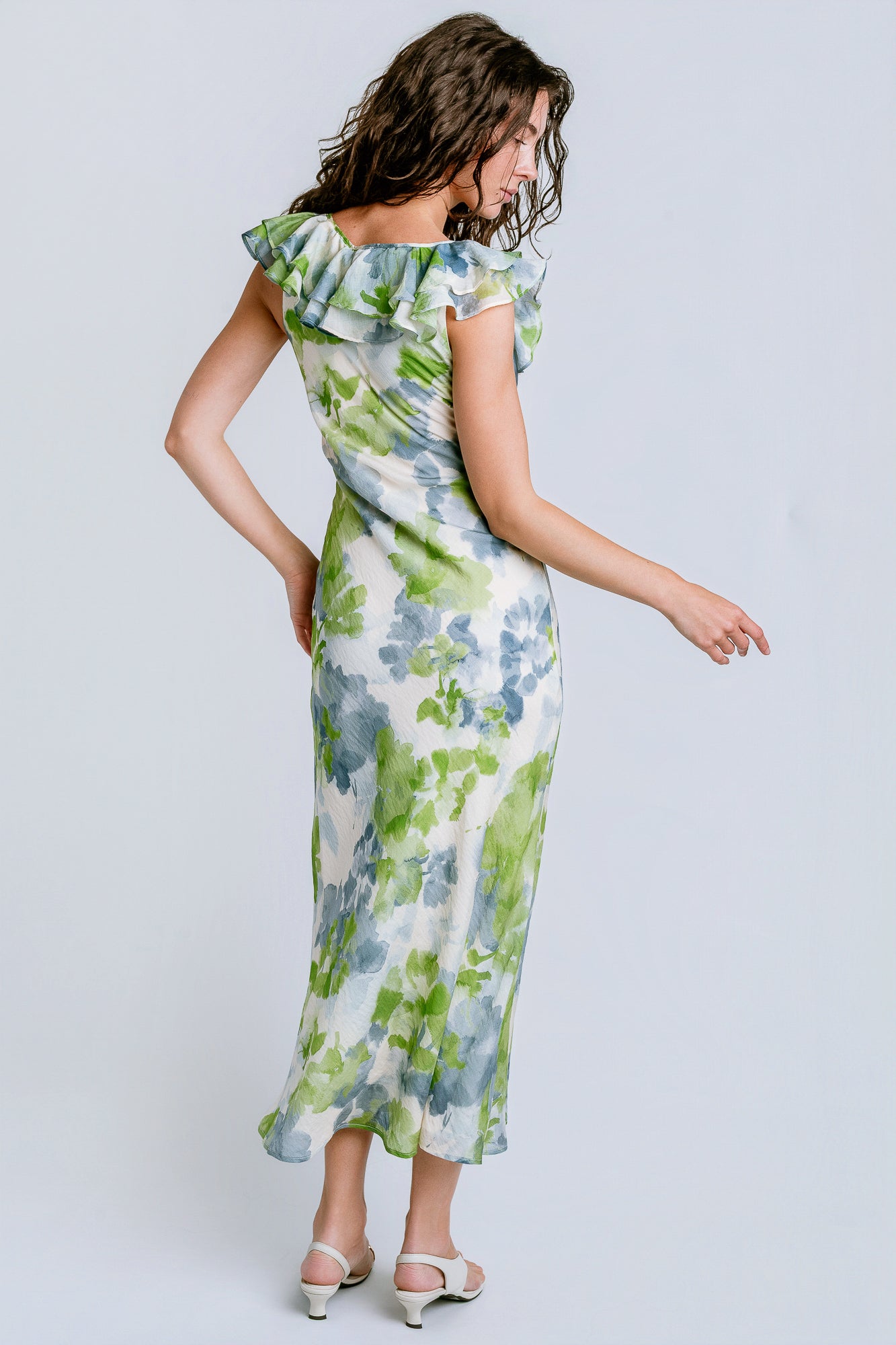 MINKPINK Carrie Ruffled Midi