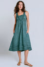 Inizio Deco Linen Dress
