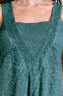 Inizio Deco Linen Dress