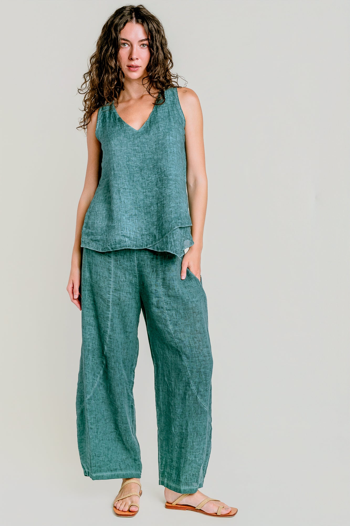 Handkerchief Hem Tank