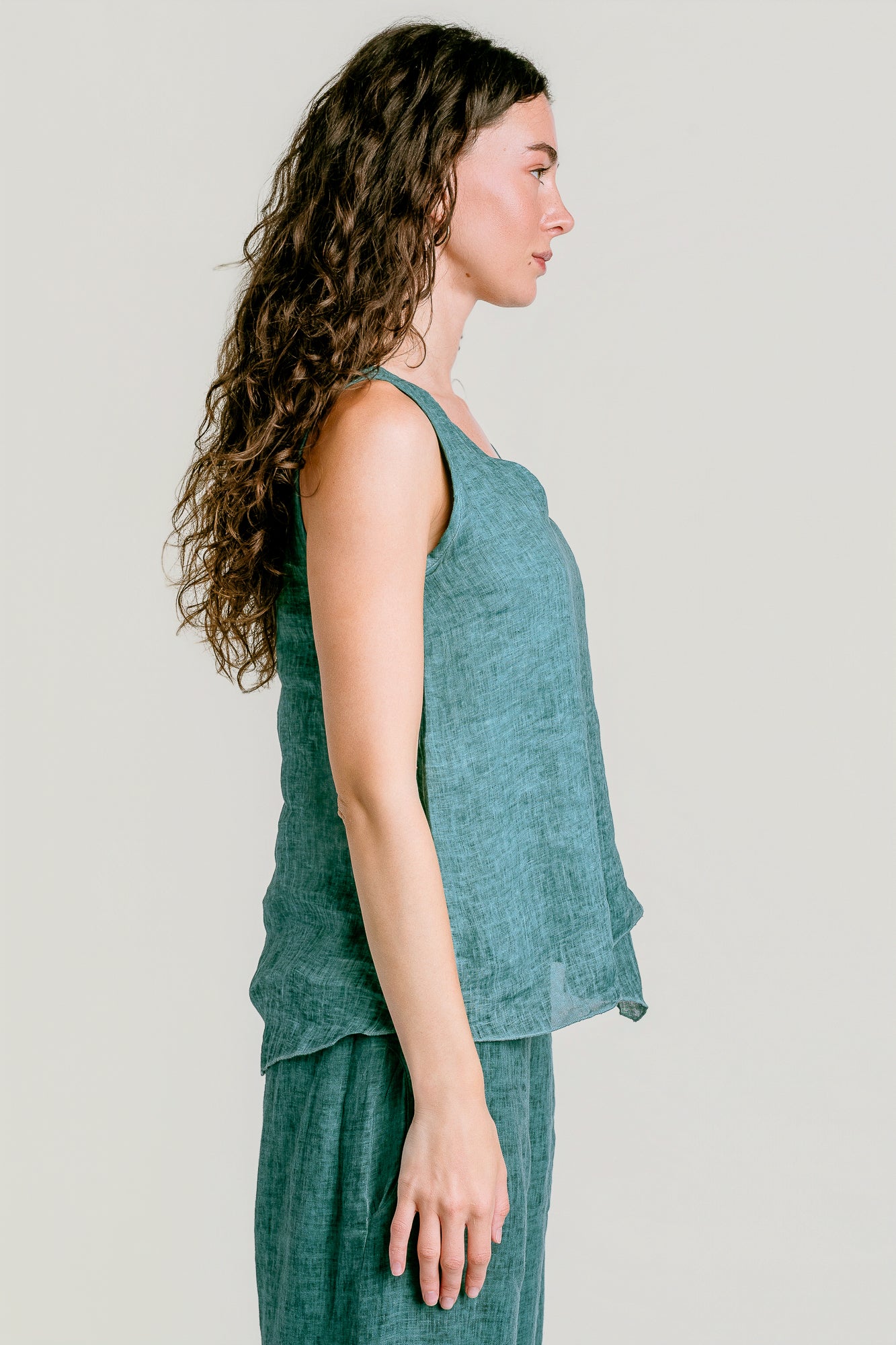 Inizio Handkerchief Hem Tank