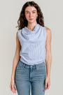 Nation LTD Cille Cowl Neck Tank