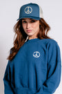 Spiritual Gangster Peace Trucker Hat