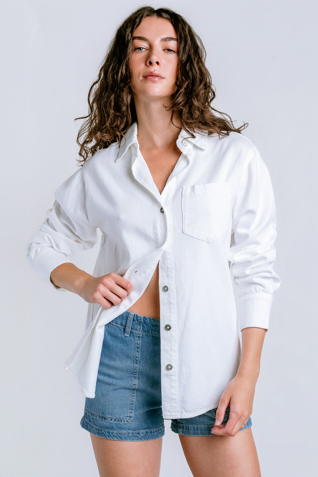 DL1961 Faye Oversized Shirt