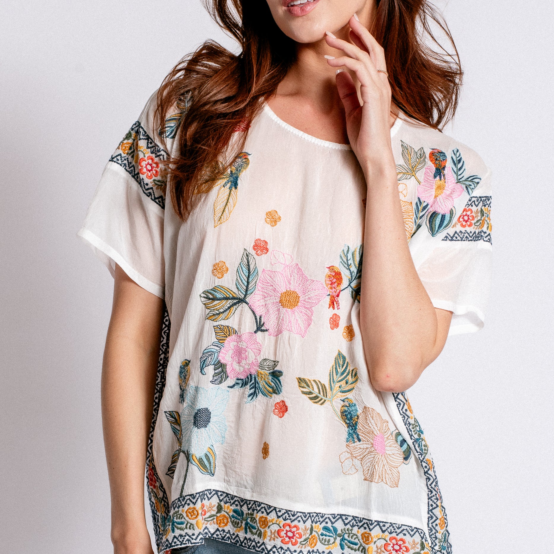 Johnny Was Mariafe Blouse
