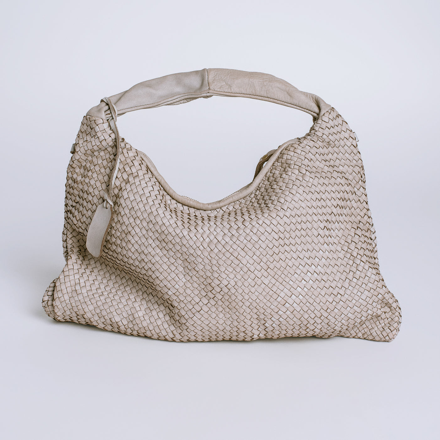 Milio Milano Intrecciato Braided Shoulder Bag