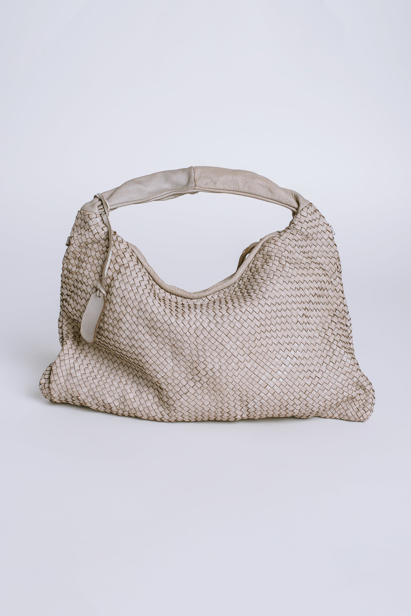 Milio Milano Intrecciato Braided Shoulder Bag
