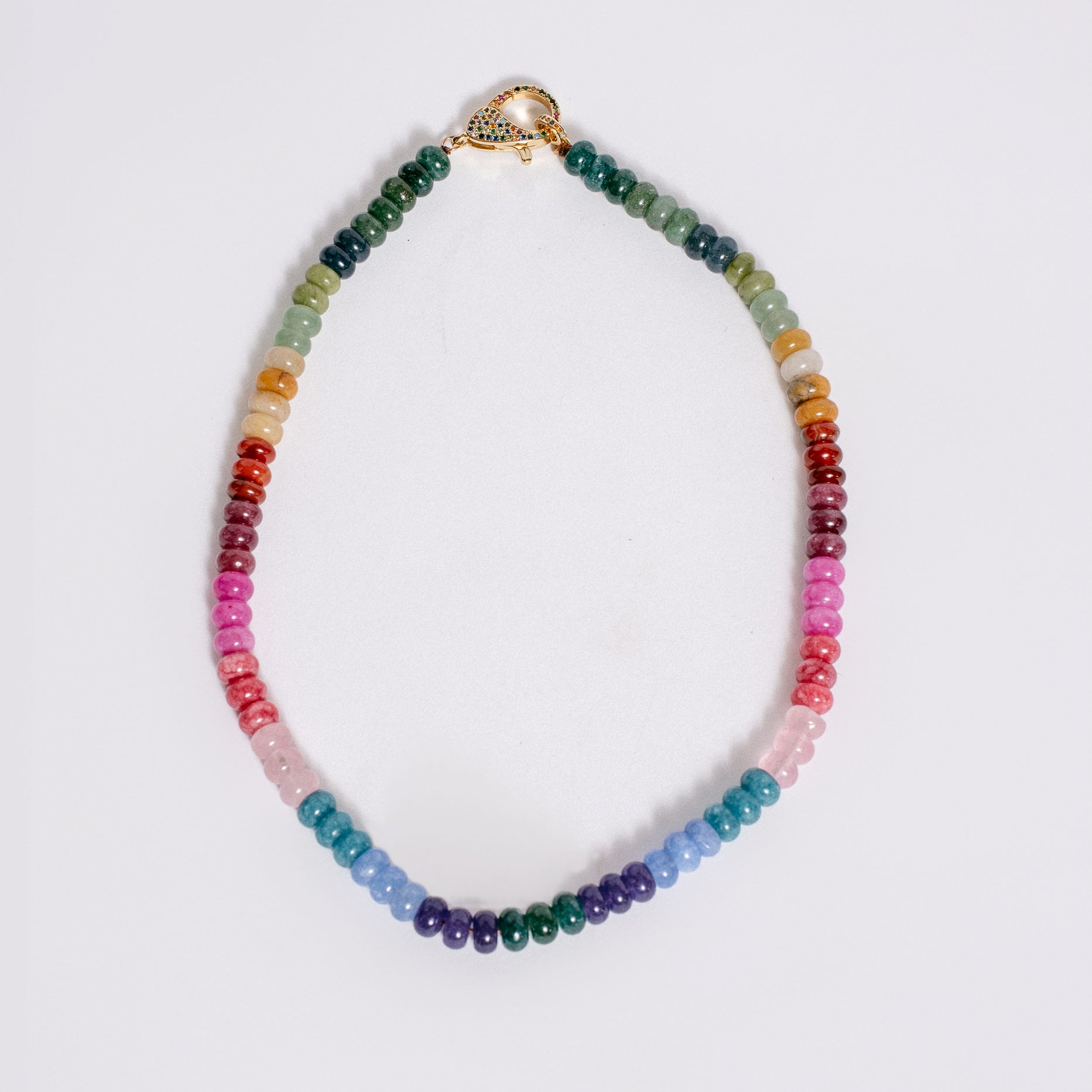 Sherwood Bridge Diamonds Rainbow Necklace