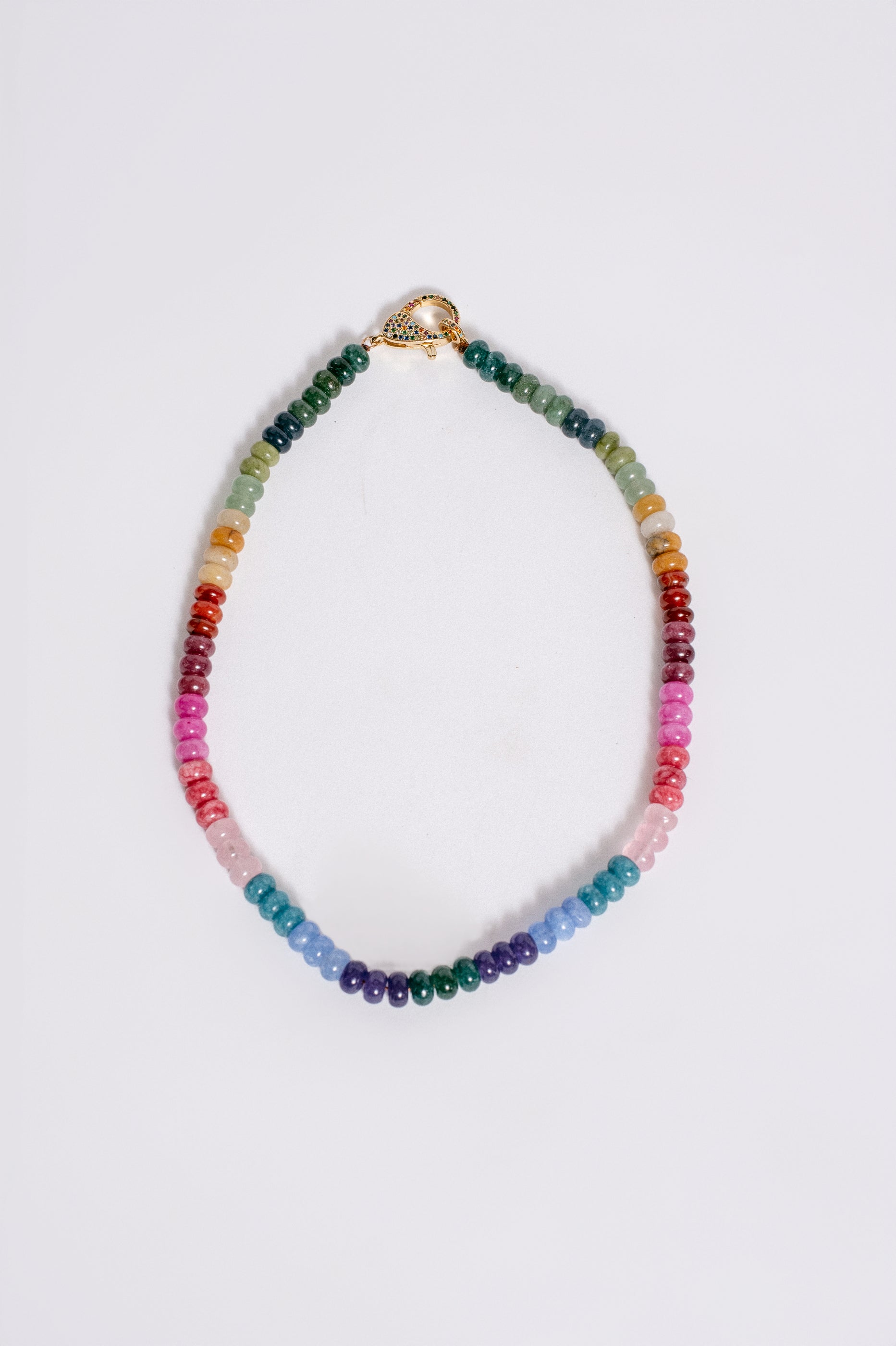 Sherwood Bridge Diamonds Rainbow Necklace