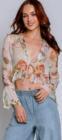 Johnny Was Rosabelia Katriz Ruffle Bolero