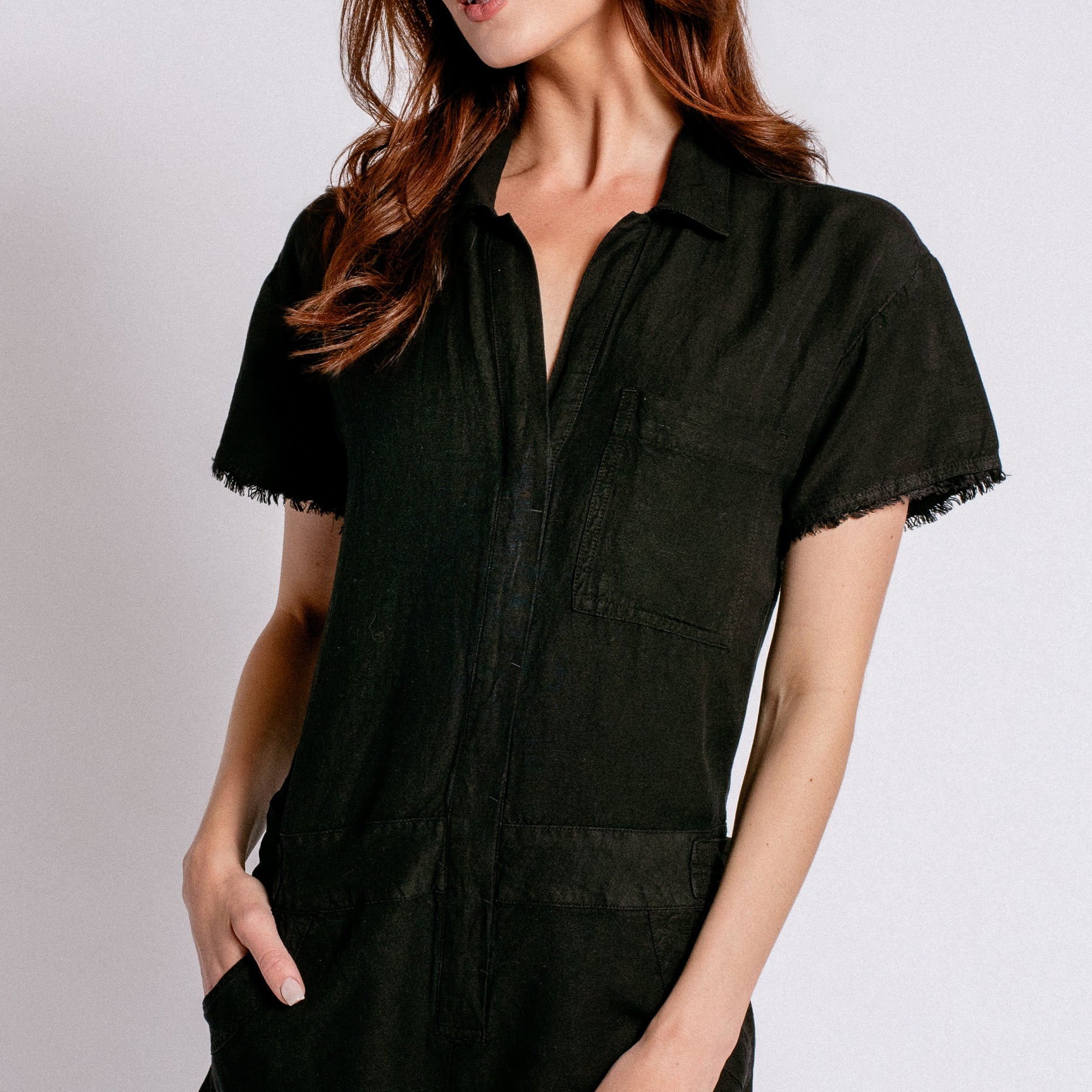 Young Fabulous & Broke Felix Raw Edge Romper