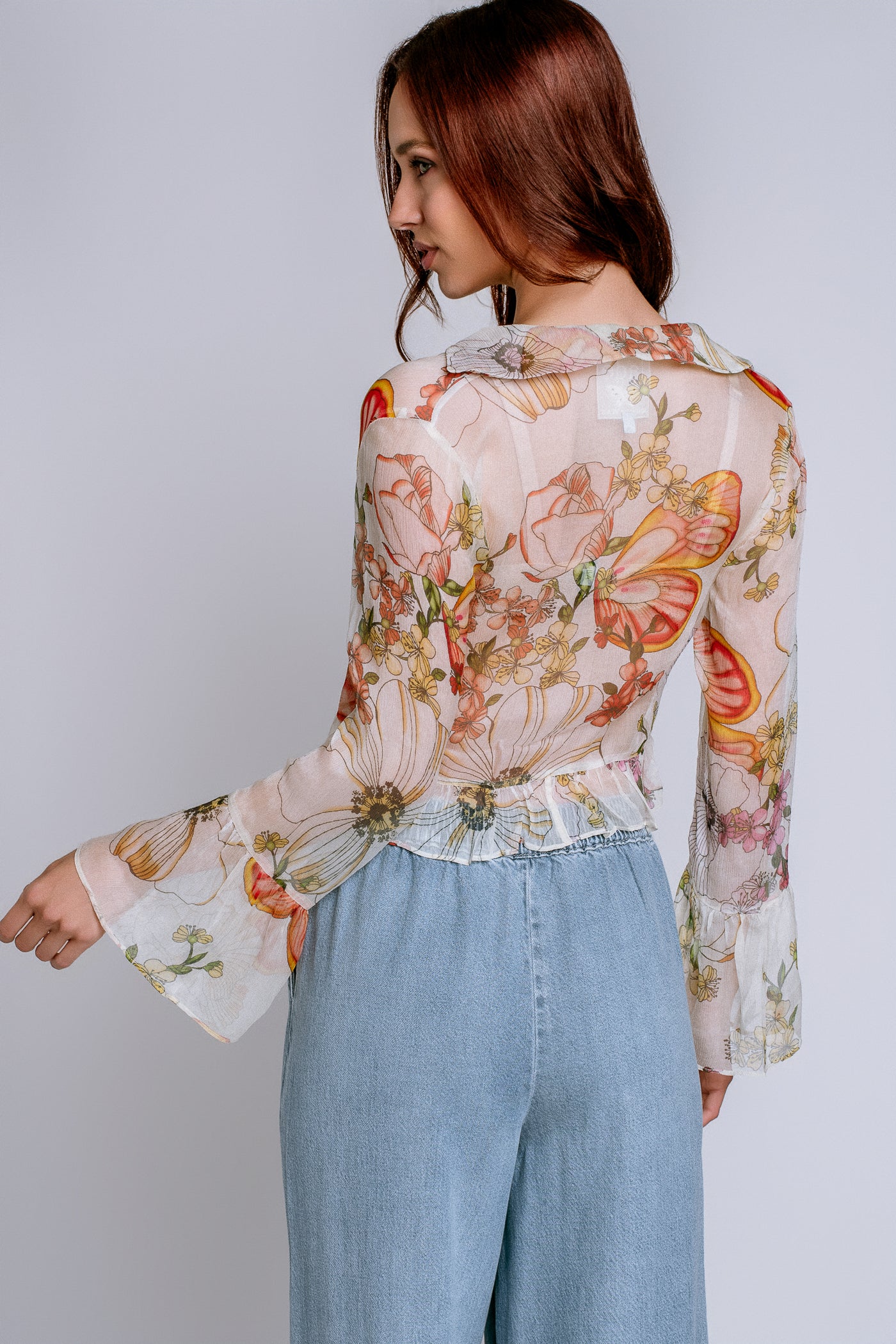 Johnny Was Rosabelia Katriz Ruffle Bolero