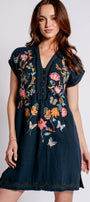 Johnny Was Borboleta Zippy Tunic Dress