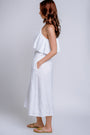 Milio Milano One Shoulder Ruffle Dress