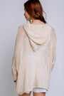 Milio Milano Crochet Hooded Poncho