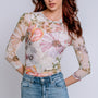 Johnny Was Rosabelia Kaia Mesh Tee
