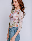 Johnny Was Rosabelia Kaia Mesh Tee